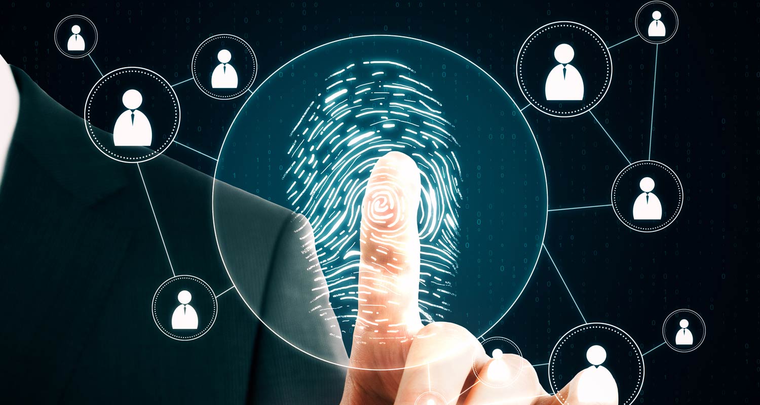 Digital fingerprint authentication and identity verification